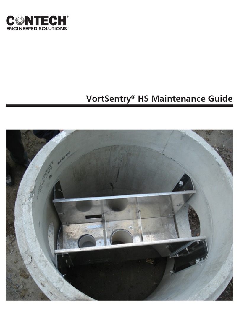 Contech VortSentry HS Series Operating manual
