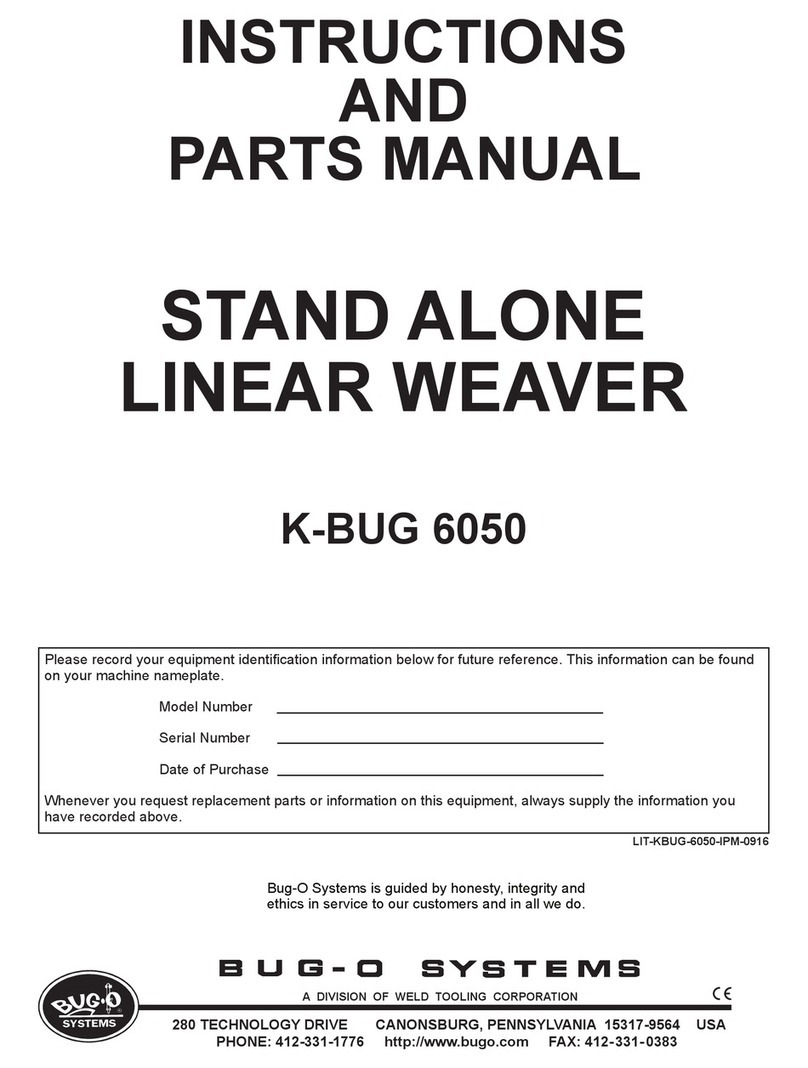 Bug-O Systems K-BUG 6050 instructions
