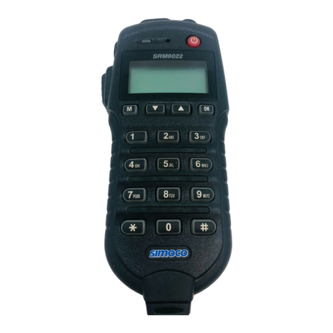 Simoco SRM9022 User manual