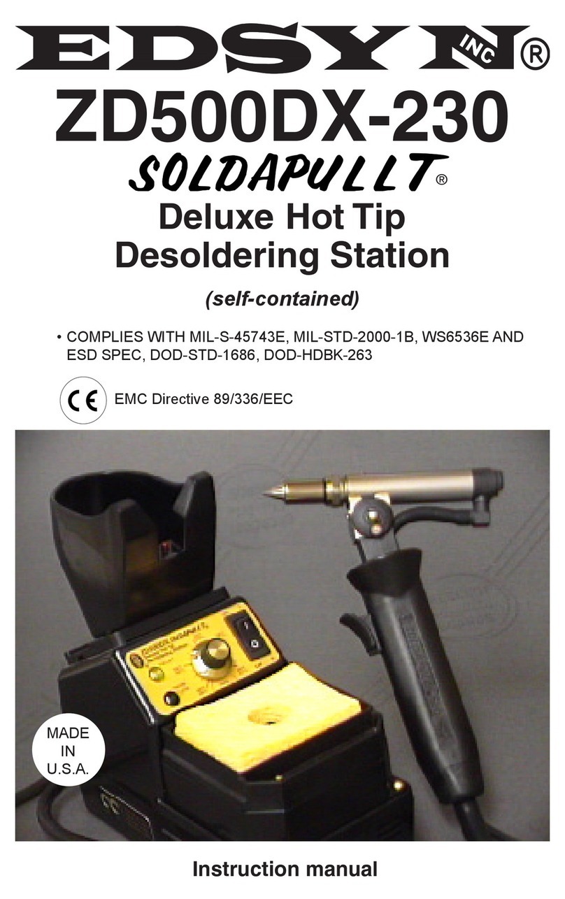 Edsyn Soldapullt ZD500DX-230 instruction manual