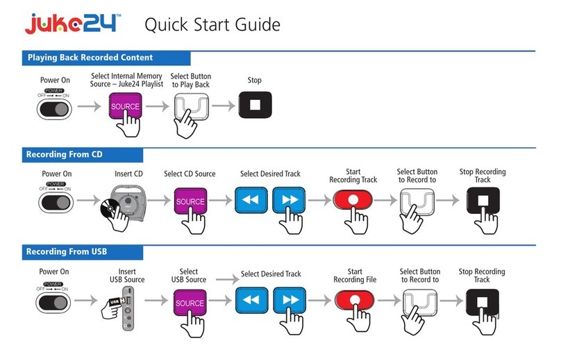 Hamilton/Buhl Juke24 quick start guide