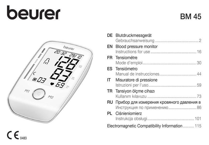 Beurer BM 45 Instructions for use
