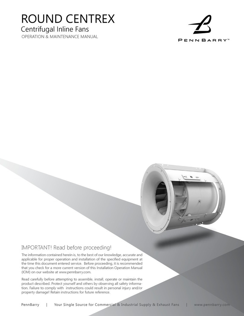 PennBarry ROUND CENTREX Manual