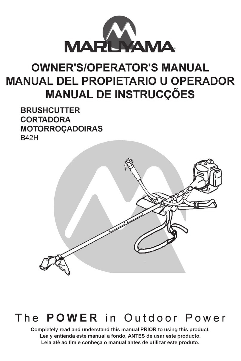 Maruyama B42H Owner's manual