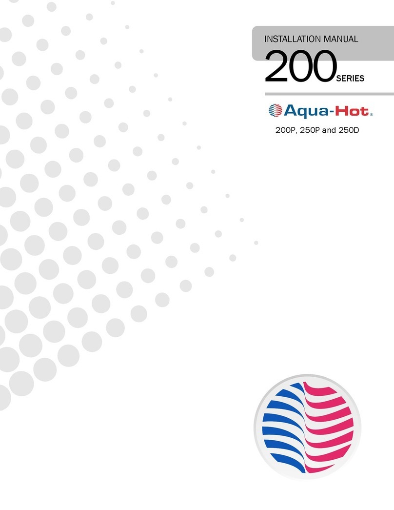 Aqua-Hot 200 Series installation manual Aqua-Hot 200 Series installation manual