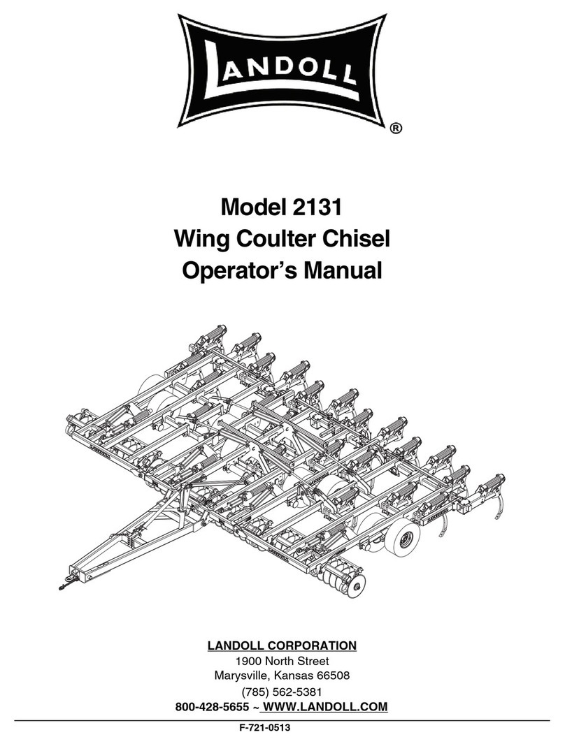 Landoll 2131 Operator's manual