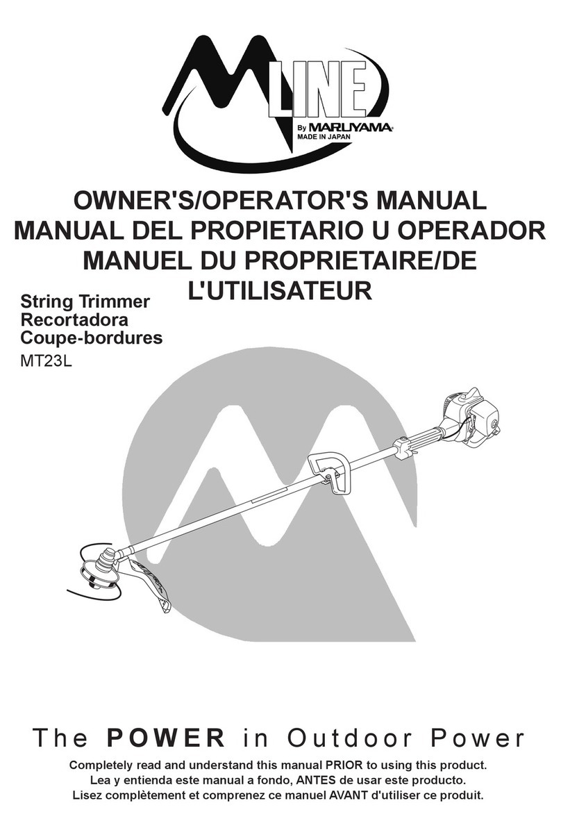 Maruyama M-LINE MT23L Owner's/operator's manual