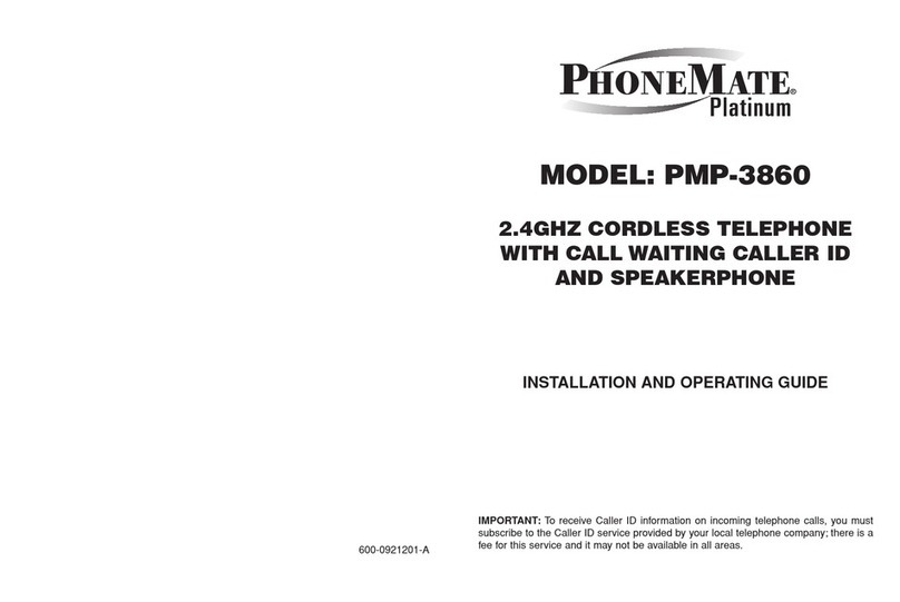 PhoneMate PMP-3860 Installation guide