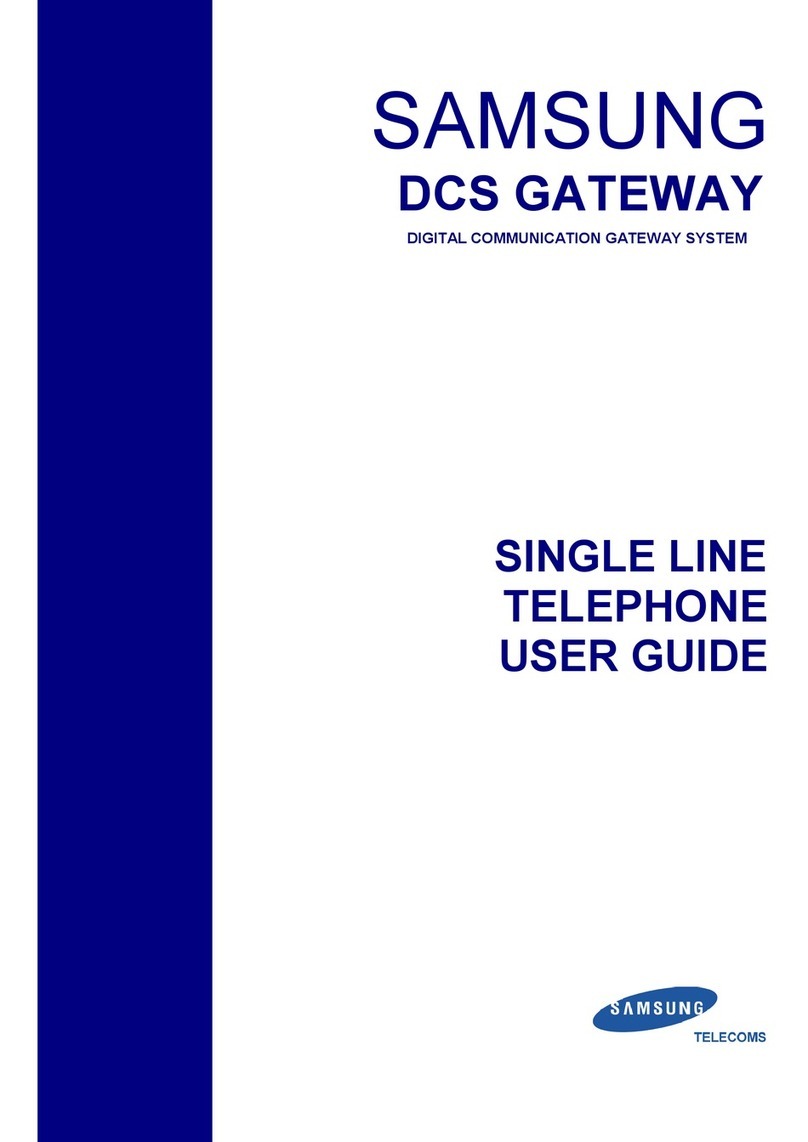 Samsung DCS User manual