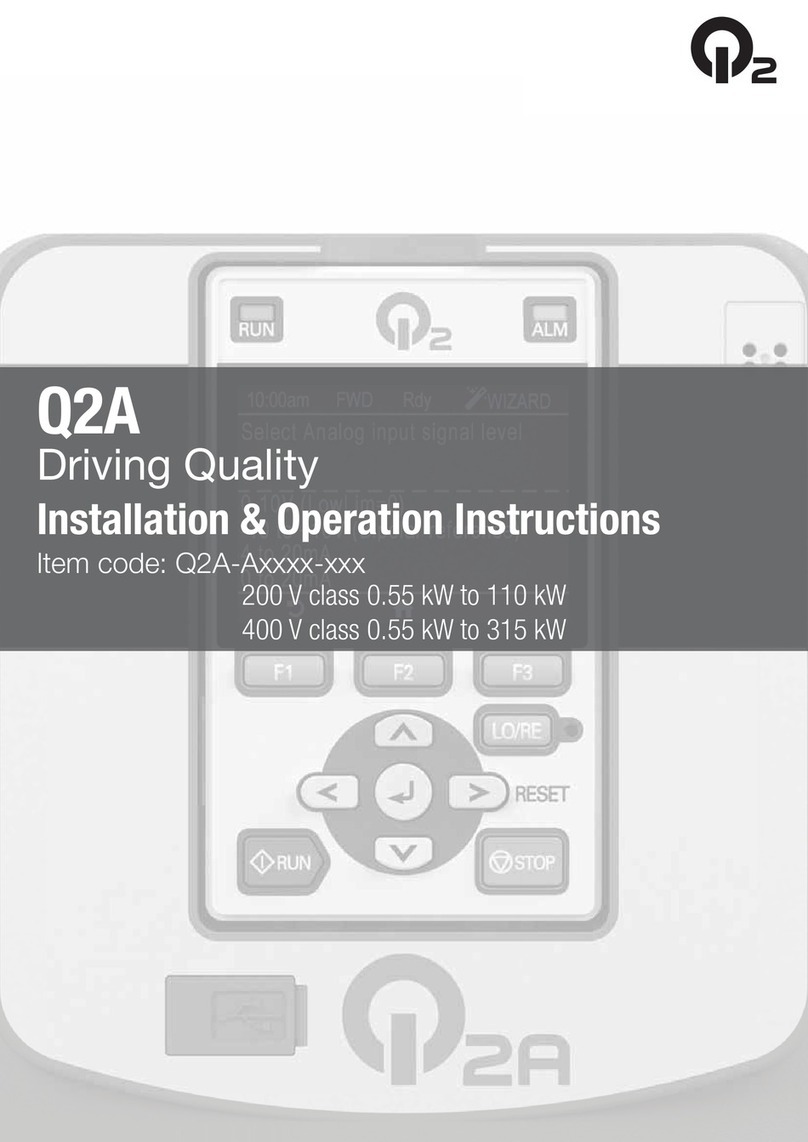 Omron Q2A-A Series Installation & operation instructions