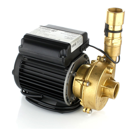 Stuart Turner Monsoon Extra S1.4 bar Installation, operation & maintenance instructions