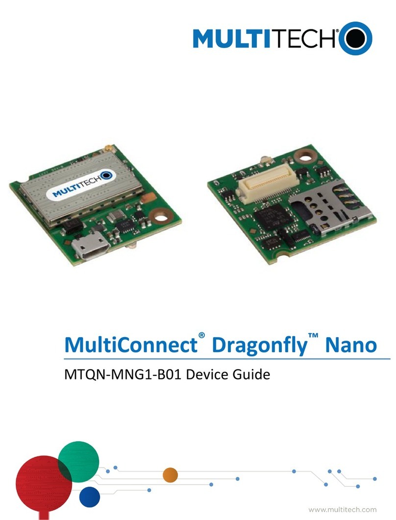 Multitech MultiConnect Dragonfly Nano MTQN-MNG1-B01 Device guide