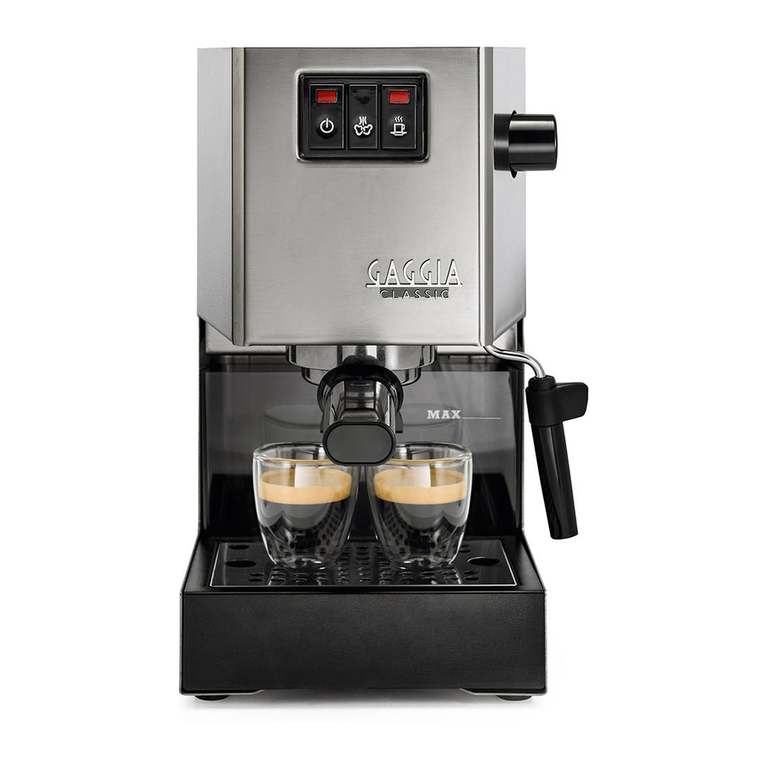 Gaggia Milano CLASSIC manual