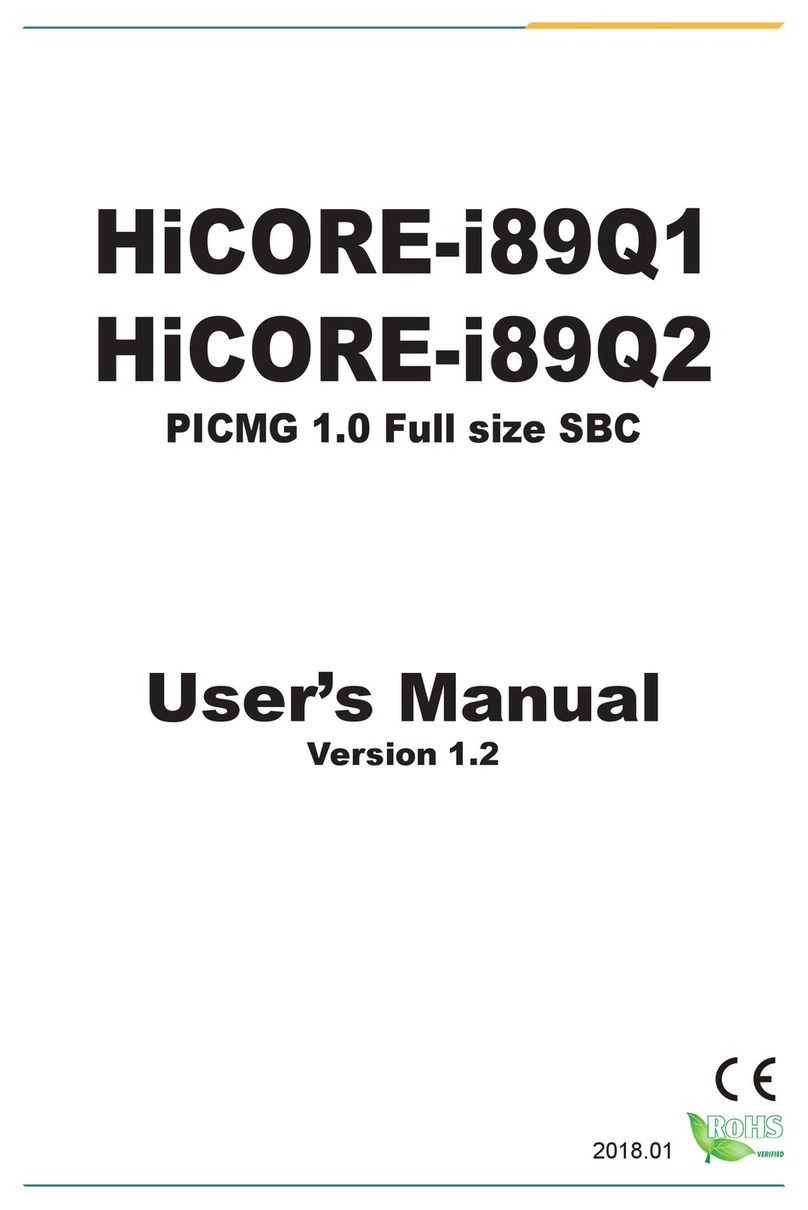 Arbor Technology HiCORE-i89Q1 user manual