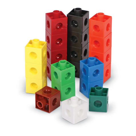 Learning Resources Snap Cubes User manual