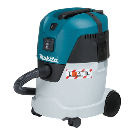 Makita VC2012L operating instructions