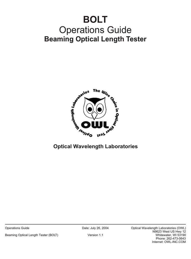 OWL Bolt User manual