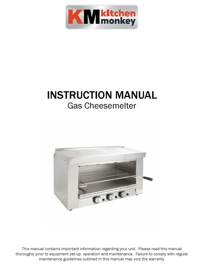 Kitchen Monkey KMCHM instruction manual