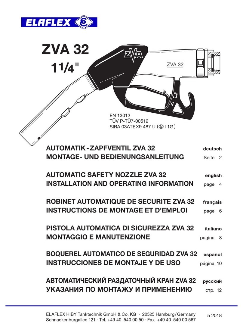 Elaflex ZVA 32 User manual