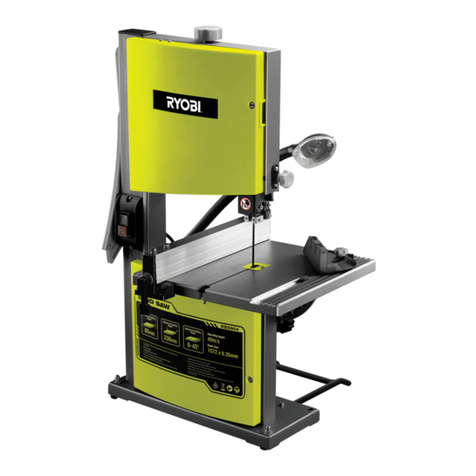 Ryobi RBS904 Operator's manual