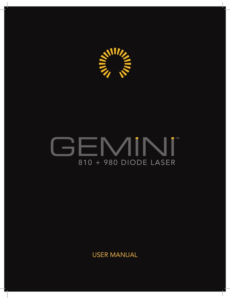 Gemini 810 User manual