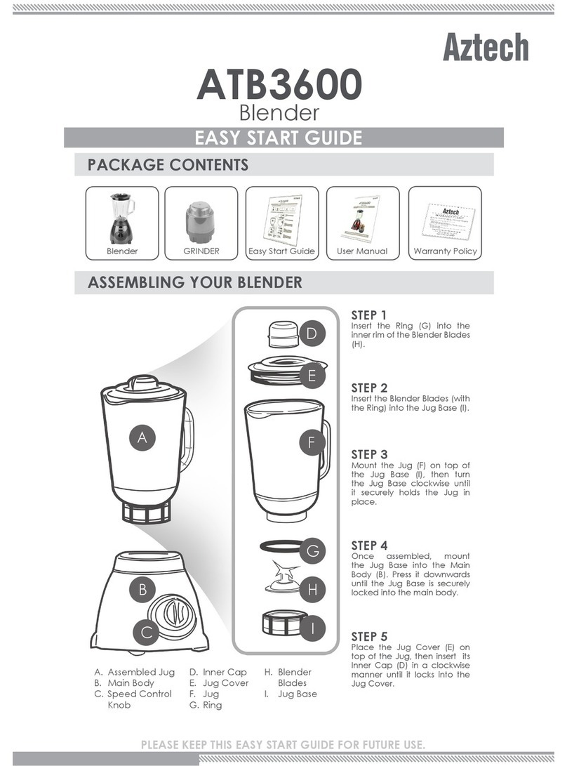 Aztech ATB3600 Easy start guide