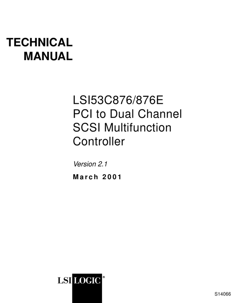 LSI LSI53C876 User manual