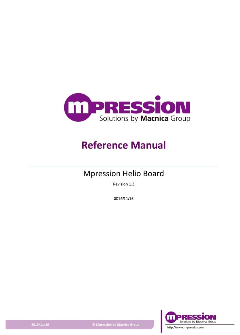 Mpression Helio Board Reference manual
