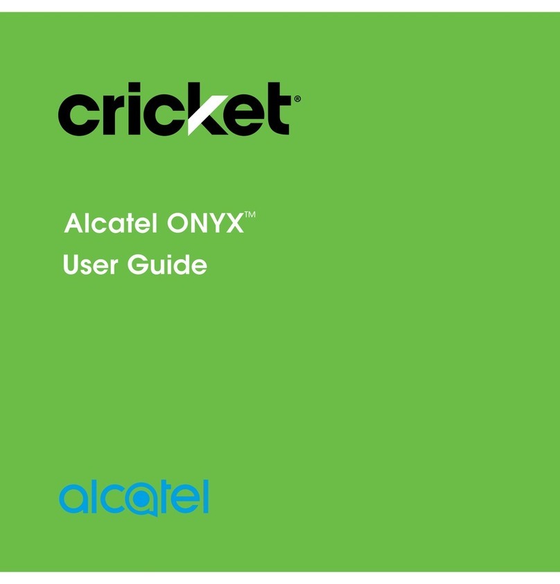 Alcatel ONYX User manual