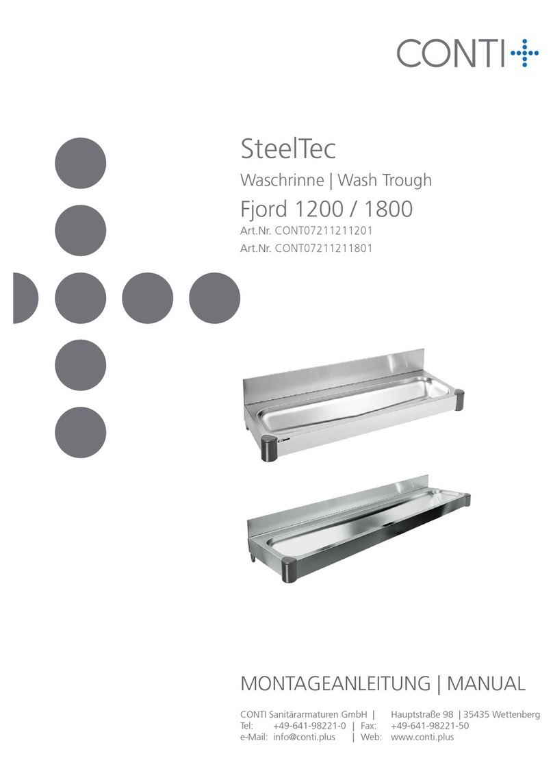 Conti SteelTec Fjord 1200 User manual