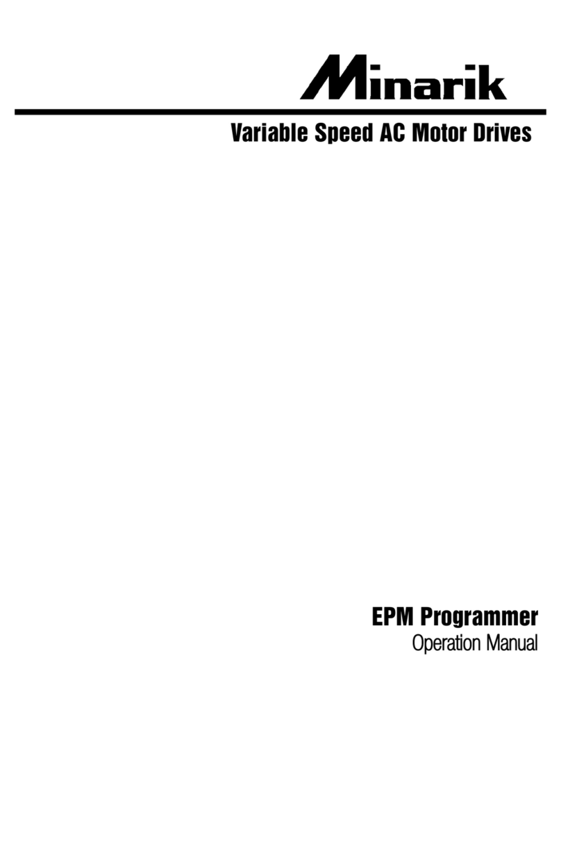 Minarik AC100 SERIES User manual