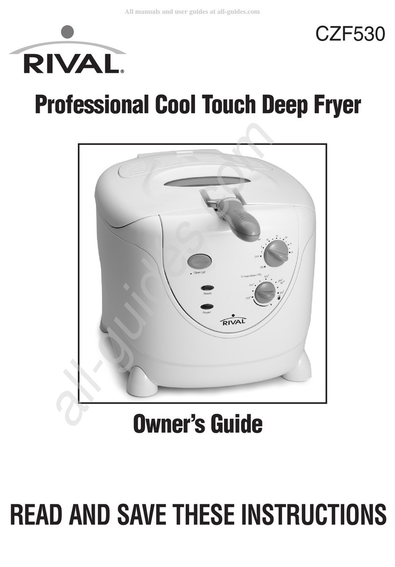 Rival CZF530 User manual
