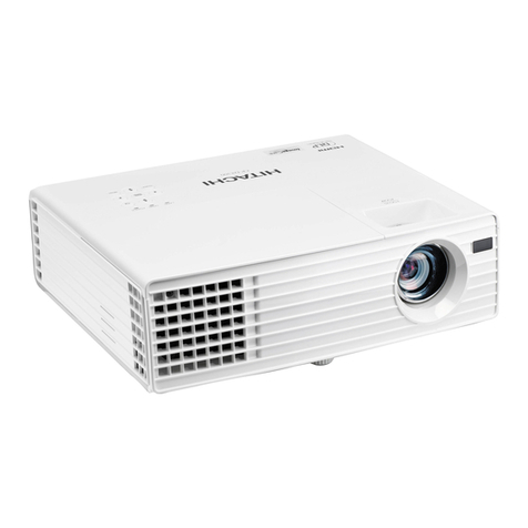 Hitachi CP-DX250  guide User manual