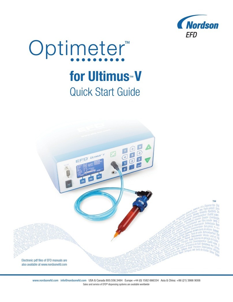 Nordson Optimeter User manual