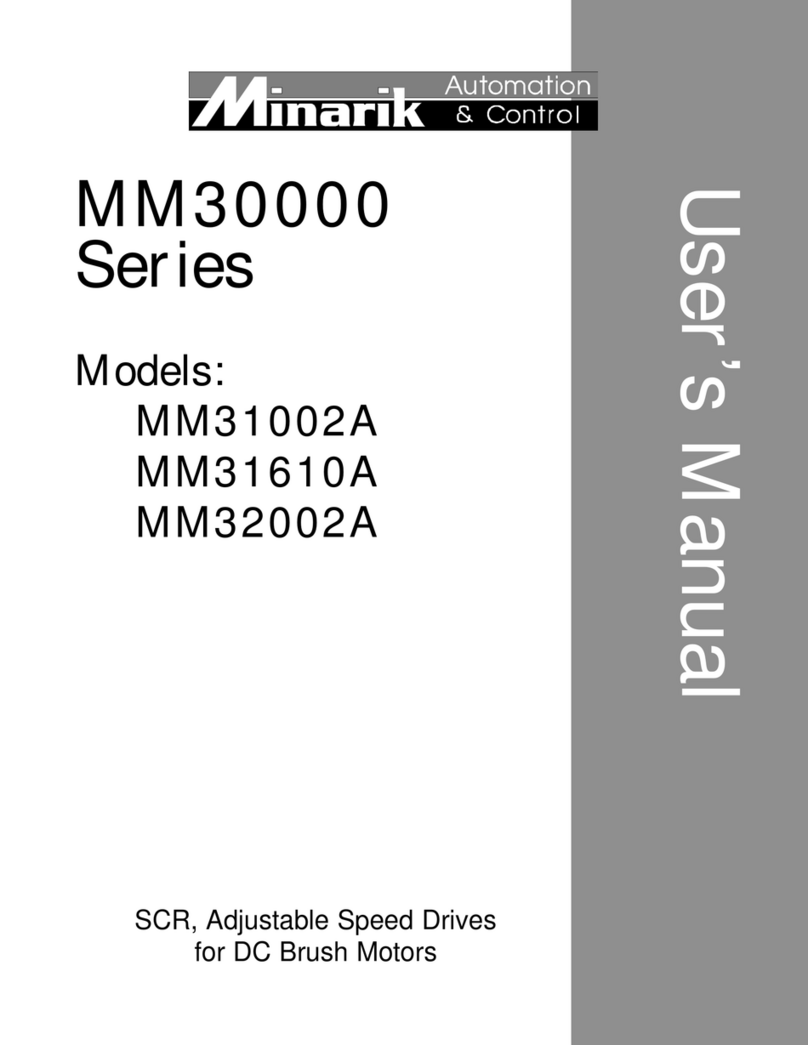 Minarik MM31002A user manual