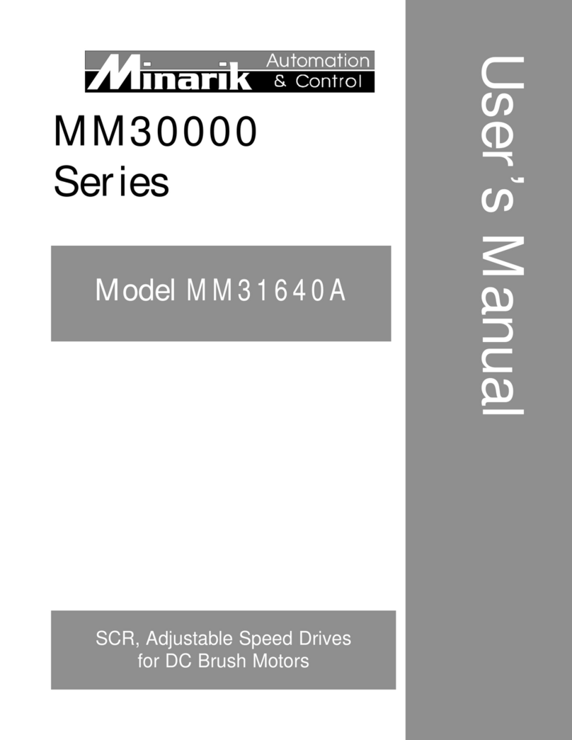 Minarik MM30000 Series user manual