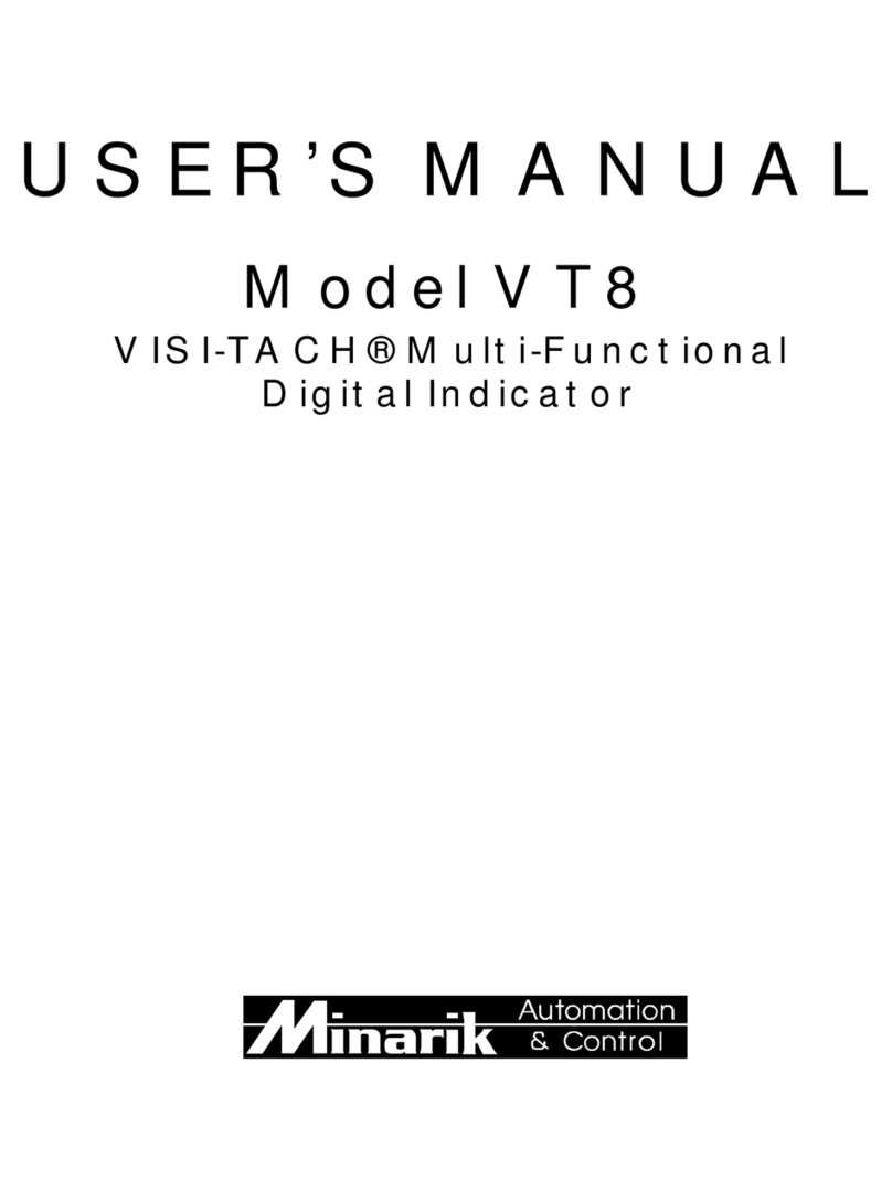 Minarik VT8 user manual