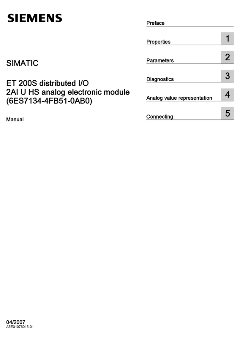 Siemens 6ES7134-4FB51-0AB0 User manual