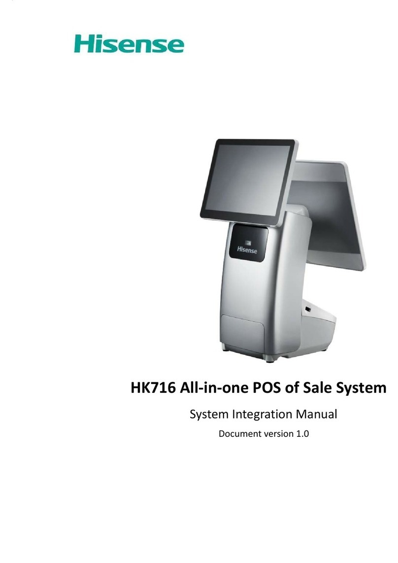 Hisense HK716 Series Quick setup guide Hisense HK716 Series Quick setup guide