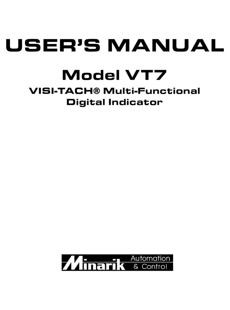 Minarik VT7 Series user manual