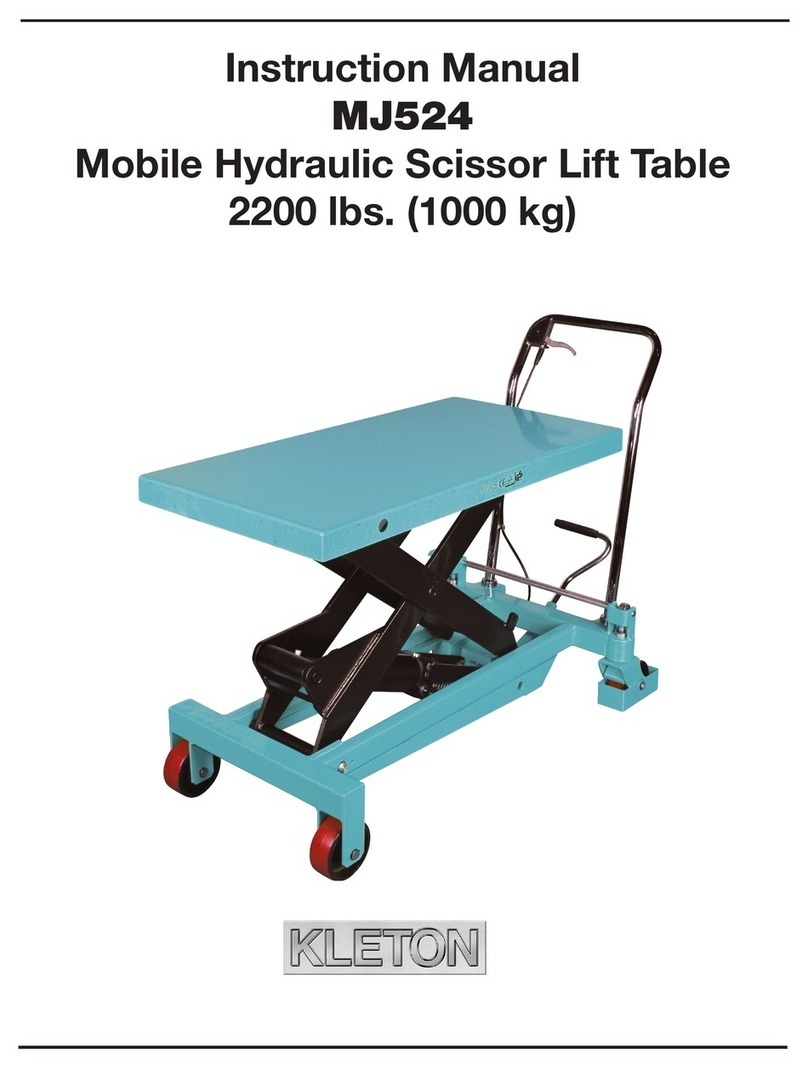 Kleton MJ524 User manual