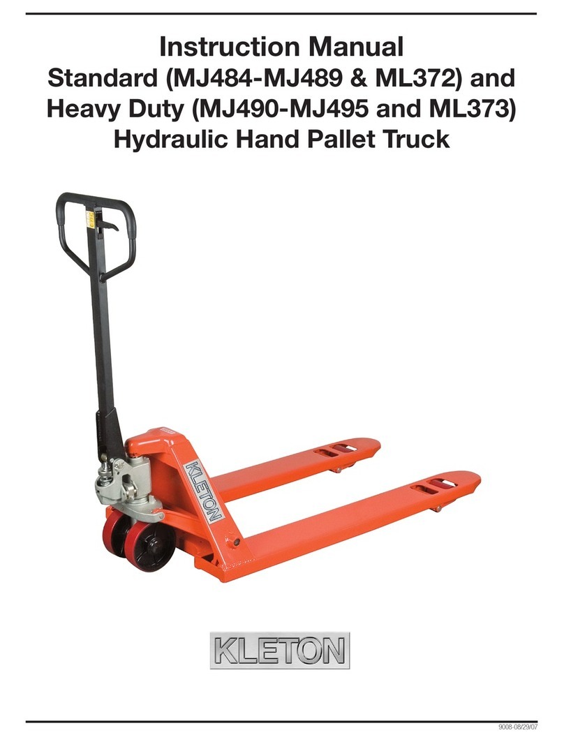 Kleton Standard MJ484 User manual