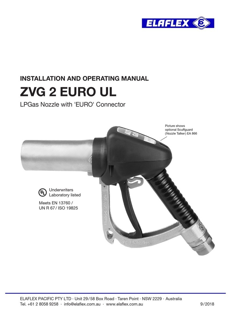 Elaflex ZVG 2 EURO UL User manual