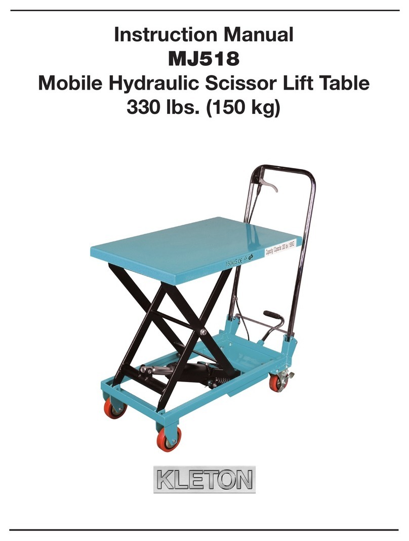 Kleton MJ518 User manual