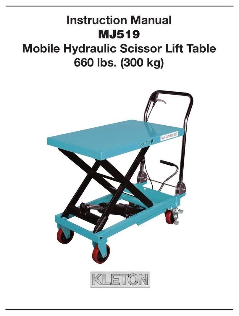 Kleton MJ519 User manual