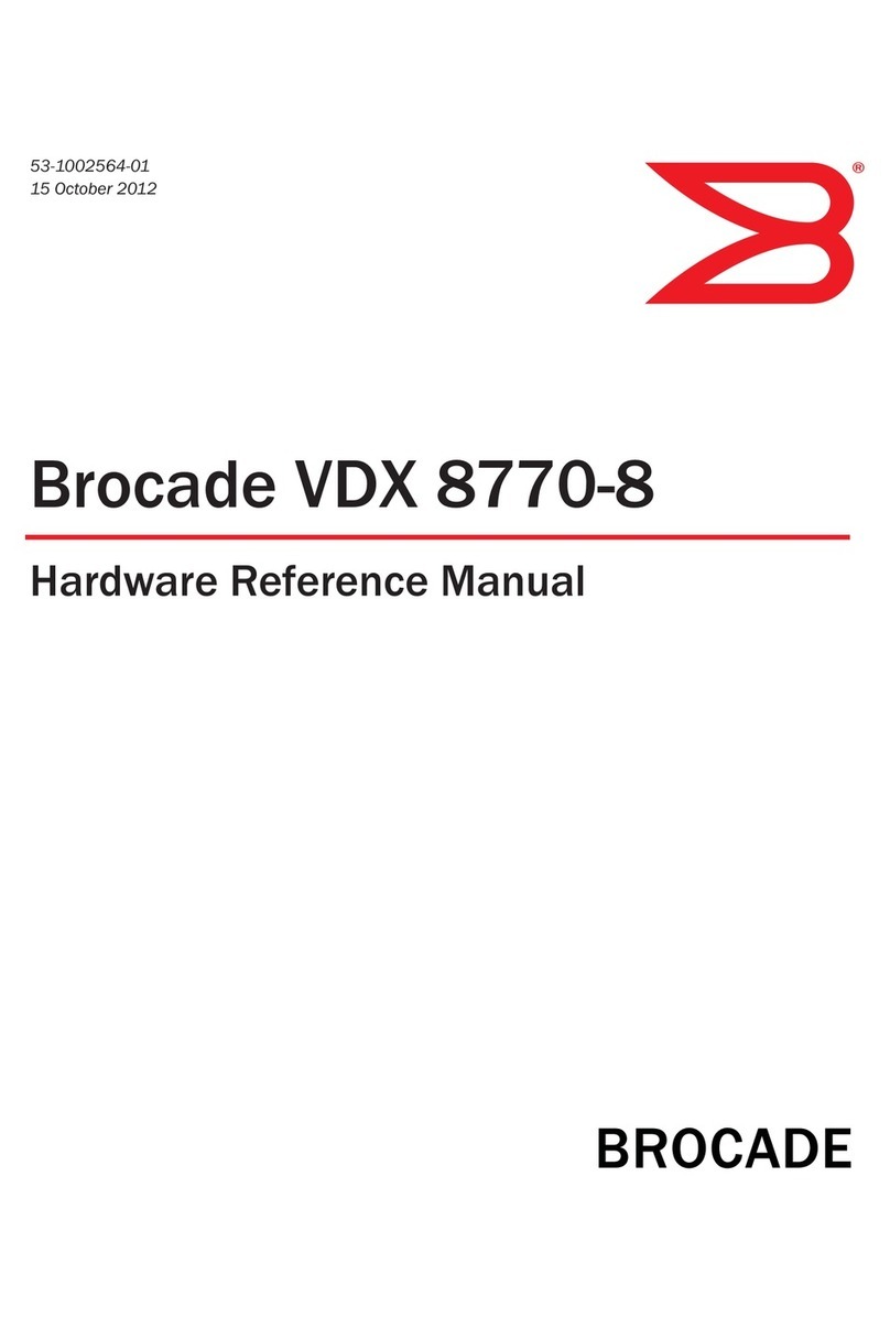 Brocade Communications Systems VDX 8770-8 Quick user guide Brocade Communications Systems VDX 8770-8 Quick user guide
