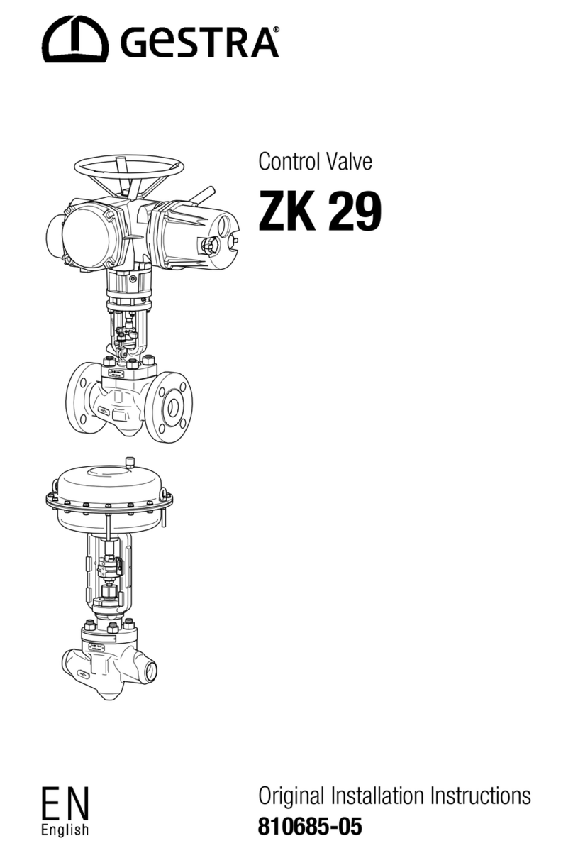 GESTRA ZK 29 installation instructions
