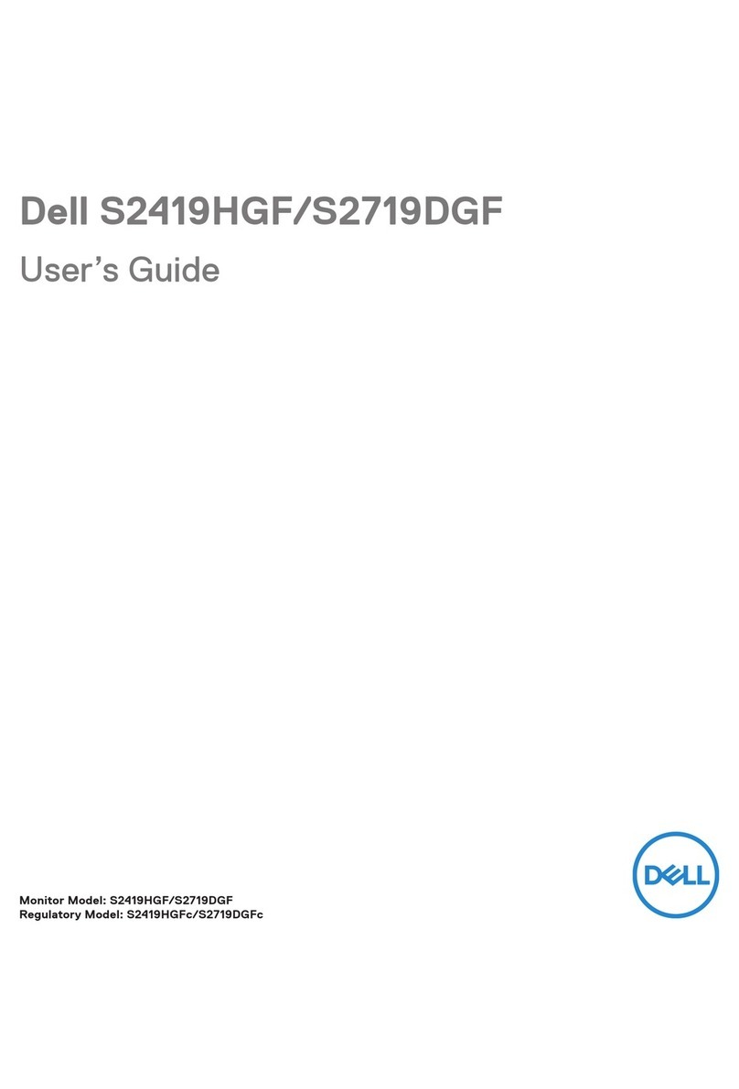 Dell S2419HGF User manual Dell S2419HGF User manual