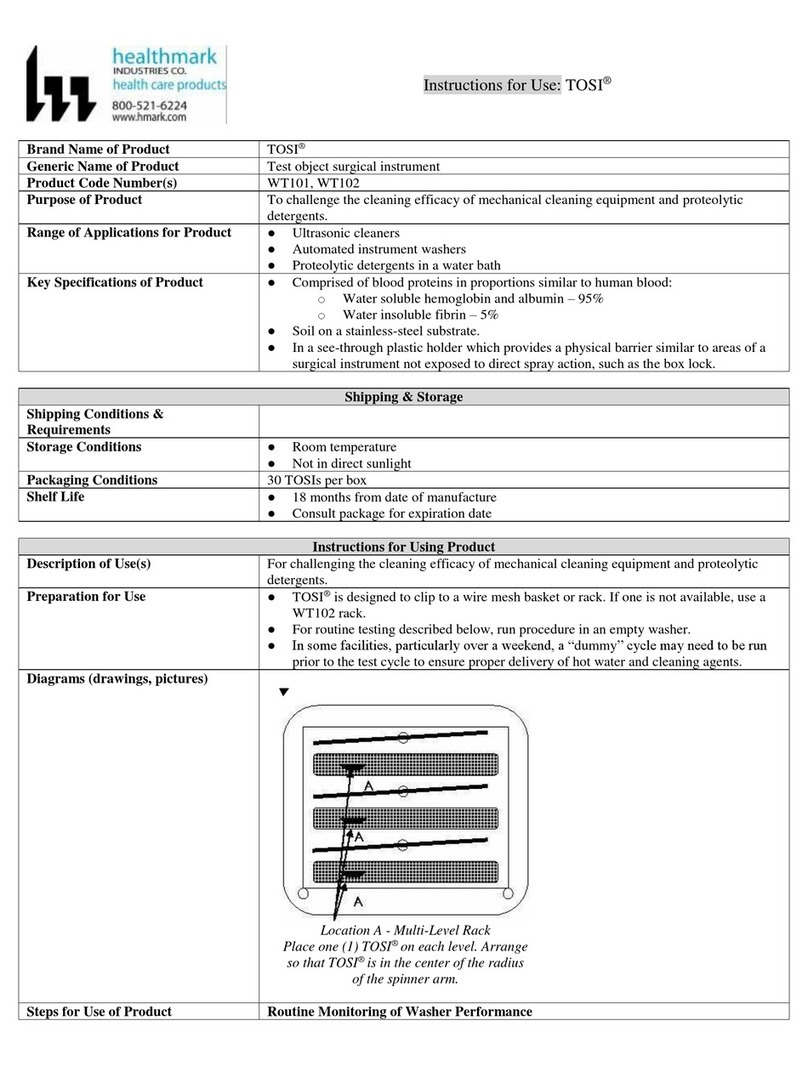 Healthmark TOSI WT101 Instructions for use Healthmark TOSI WT101 Instructions for use