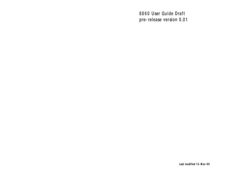 Nokia 8860 - Cell Phone - AMPS user guide